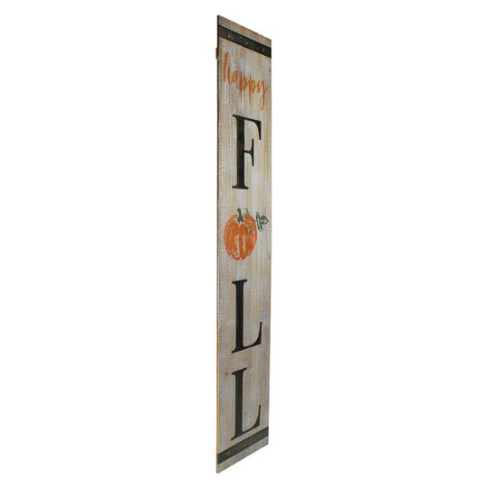 48" Orange & Black Happy Fall Wall Sign